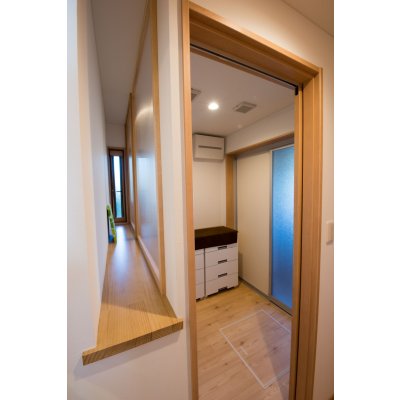 お客様から　方位的に風の通り道をという要望の一部