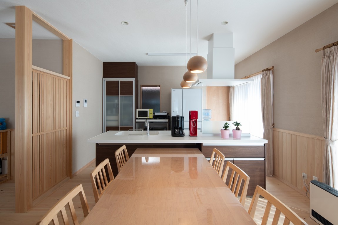 キッチンも開放的♪