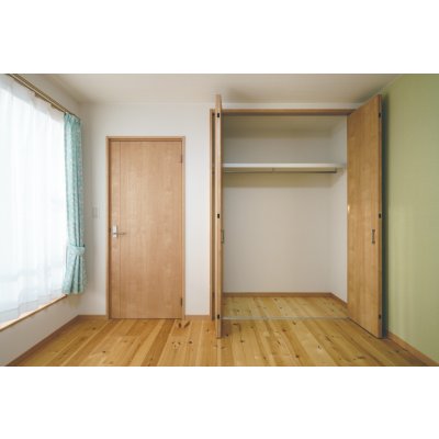 それぞれの部屋も、収納空間しっかり！