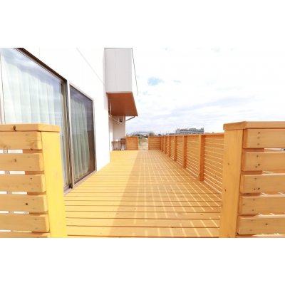 本物のTHE ウッドデッキ