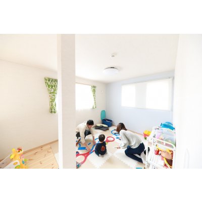 これだけ広ければ、いろんな遊びができますね！