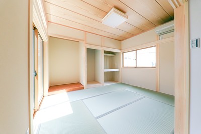 和室の香り、おちつきます。