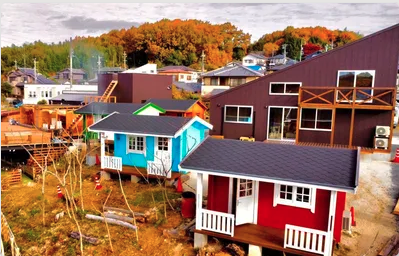 ログハウスの写真